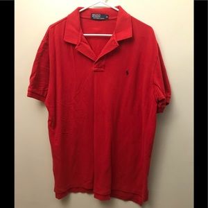 POLO BY RALPH LAUREN RED SHIRT